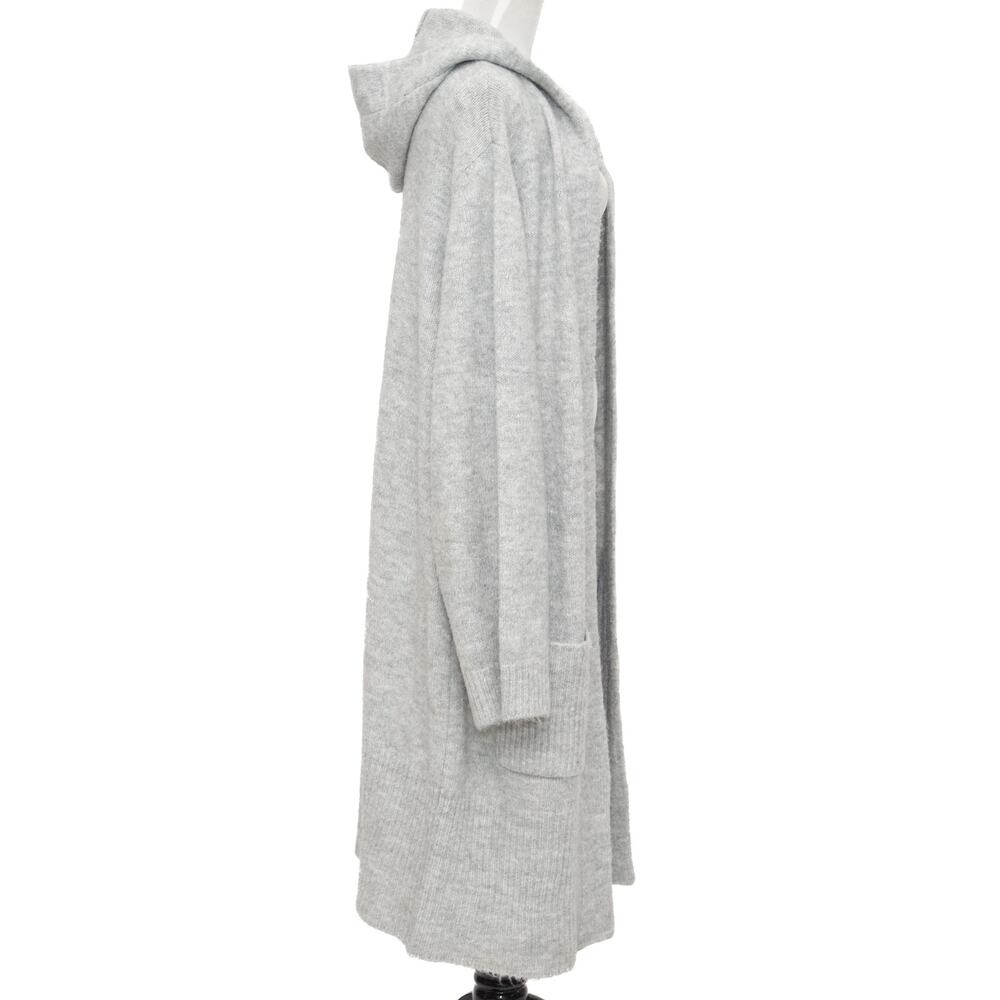 Vigoss Gray Long Hooded Cardigan Size 2X - Picture 4 of 12
